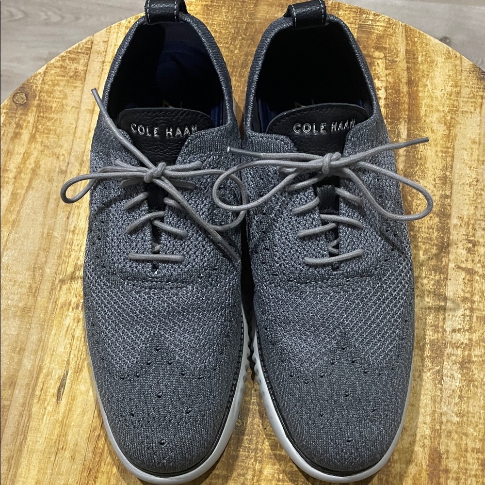 Cole Haan Men's Charcoal Knit Sneakers size 10